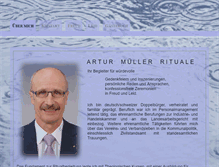 Tablet Screenshot of am-rituale.com